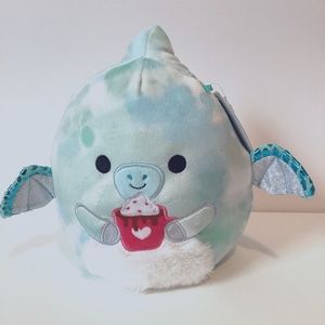 Squishmallow 8" Shantira Pterodactyl Valentine Hot Cocoa Prehistoric Plush BNWT